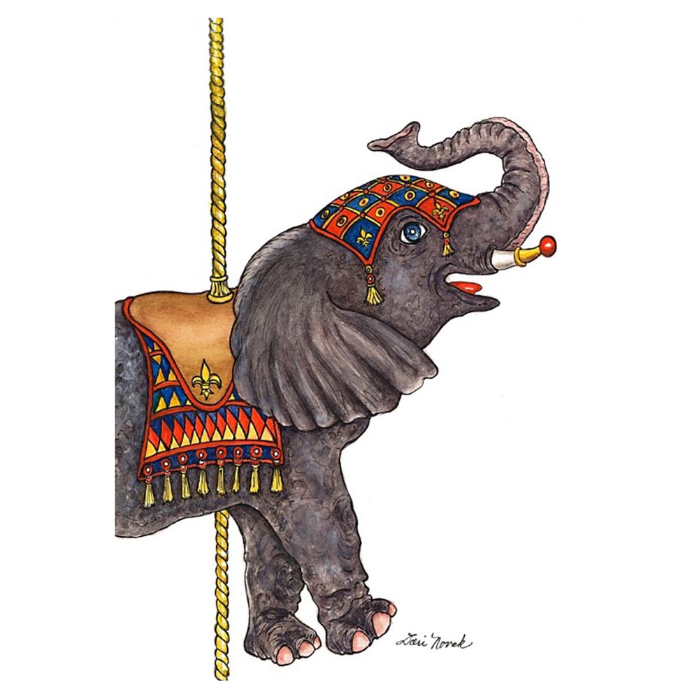 Carousel Elephant